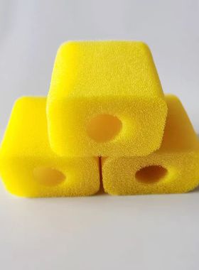 森森小鱼缸HE300/380/480/600专用过滤棉原厂原装黄色过滤棉黄色