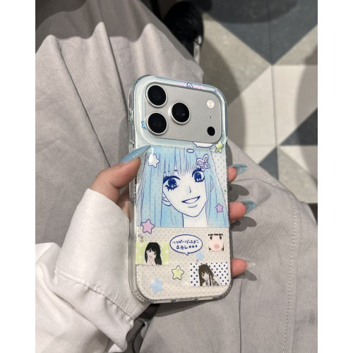 韩系可爱黑沼爽子iPhone防摔软壳
