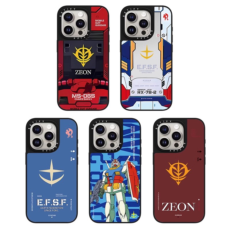 CASE机动战士高达适用iPhone16Pro苹果15Promax壳12潮牌13防摔套14个性15Pro动漫16Promax可磁吸Plus男款