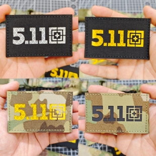 雕刻3M反光511魔术贴章个性背包贴DIY徽章臂章战术士气章服装装饰