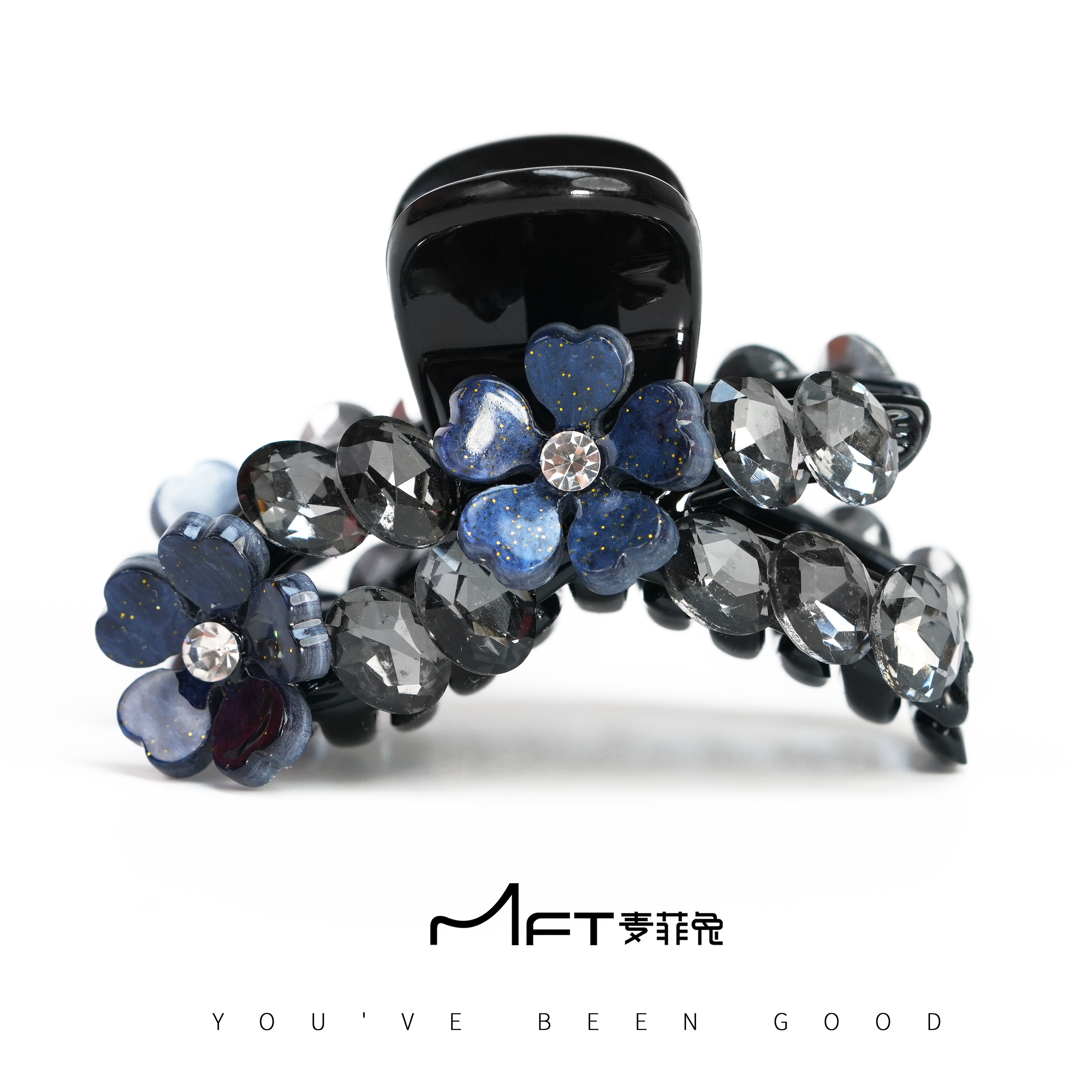 新款夏季冰丝花头饰兰壹壹甜美