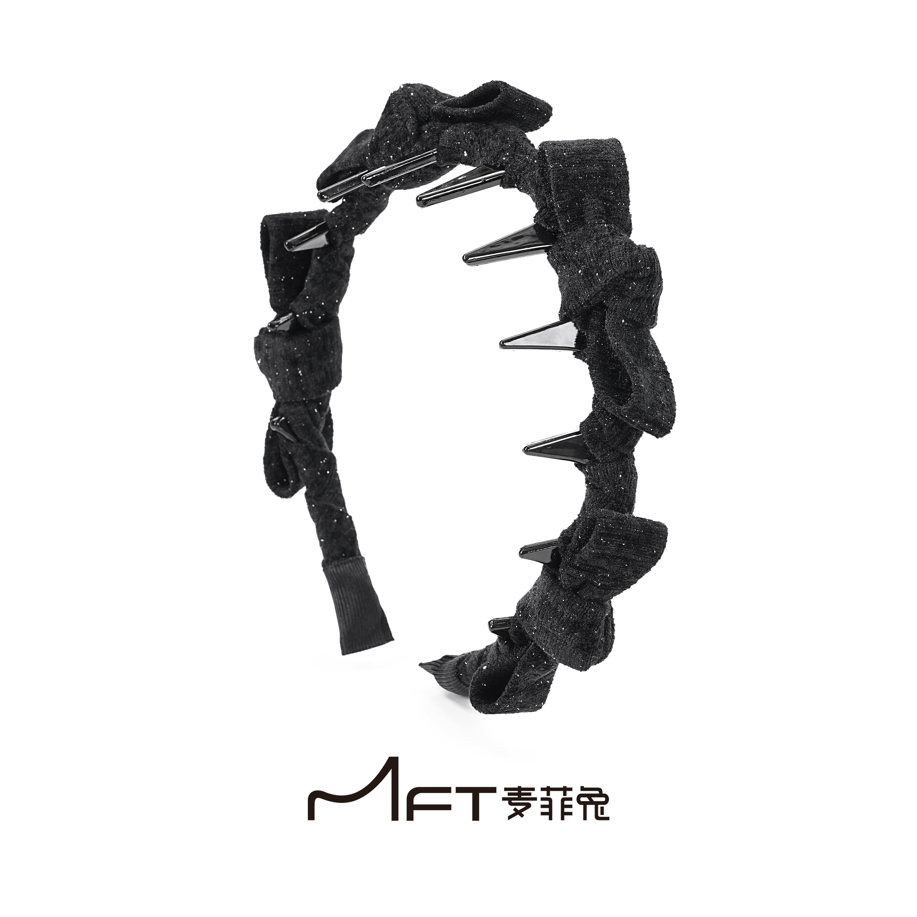 暮色星蝶发箍新款简约领结高颅顶锯齿头箍秋冬甜美百搭发饰,饰品/流行首饰/时尚饰品新,发饰,淘宝优惠券,粉丝福利购,淘宝优惠卷