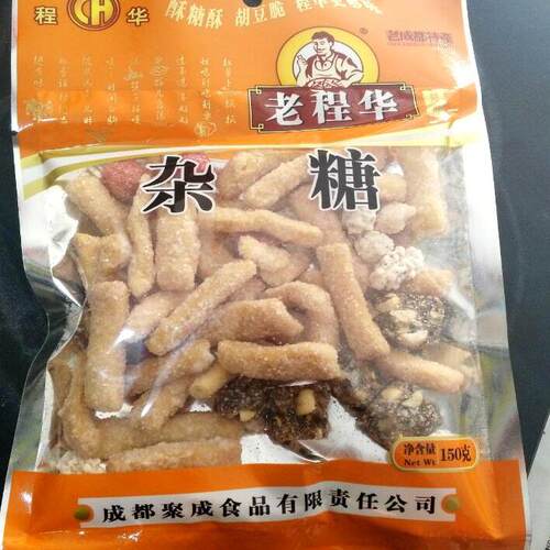 四川特产老程华酥糖胡豆