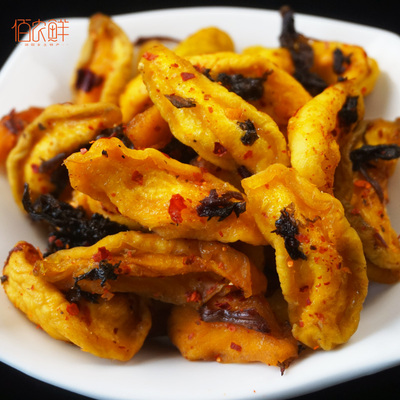 辣味紫苏黄桃干浏阳特产