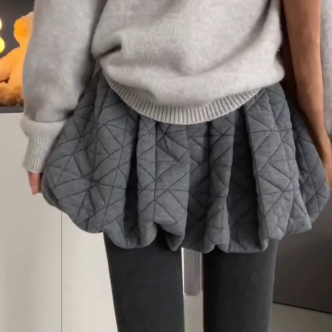 大码胖mm菱格花苞显瘦半身裙裤女冬季叠穿高腰高腰蓬蓬半身短裤,女装/女士精品,大码裤装,淘宝优惠券,粉丝福利购,淘宝优惠卷