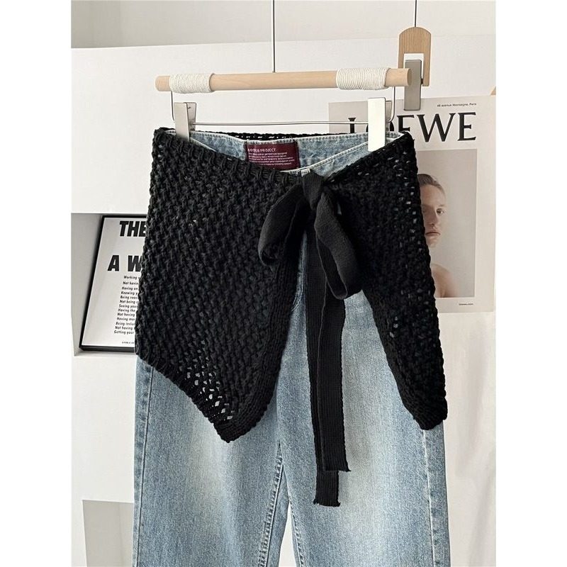 大码黑色针织屁帘女叠穿半身裙胖mm遮肉显瘦高腰设计感休闲小短裙,女装/女士精品,大码半身裙,淘宝优惠券,粉丝福利购,淘宝优惠卷