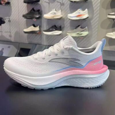 安踏马赫6代SE跑鞋女缓震竞速训练体测中考5运动鞋正品122615582