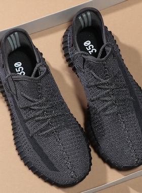 柏宜椰子鞋男350秋季男鞋真爆软底跑步鞋透气莆田休闲鞋潮运动鞋