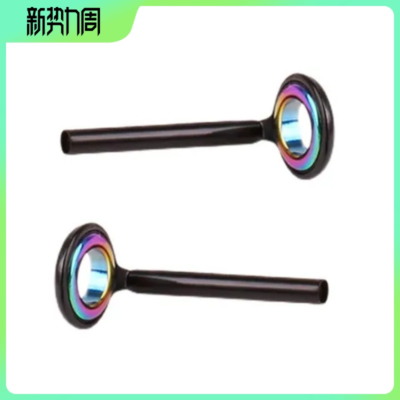 改装渔竿炫彩色diy进口竿谷麦导线环前顶环鱼竿包边尖导眼配件