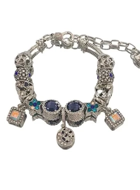 ins亚马逊小众手链欧美爆款潘家多拉童话轻奢繁星直播满贯冰凌花