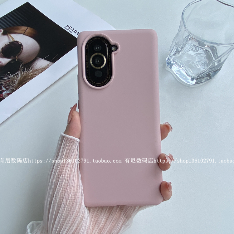 YOONIA适用华为nova10手机壳10pro液态硅胶保护套全包官方同款灰