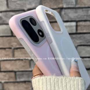 13t个性 适用1 13耐脏1 ace5pro保护套一加13新1 创意软糯MagSafe无线充潮 15磁吸果冻手机壳一加15液态硅胶1