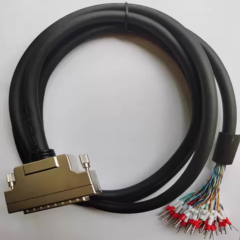 SCSI DB68 母头铁壳编号 激光打标机数据线 号码管 定做 爆款甩卖