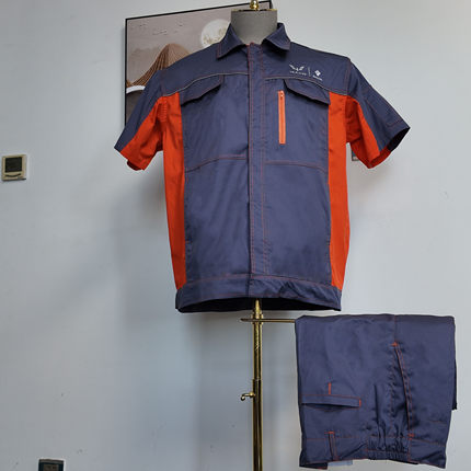 25新款五菱宝骏汽修服4S店售后工作服短袖上衣套装机修维修服定制