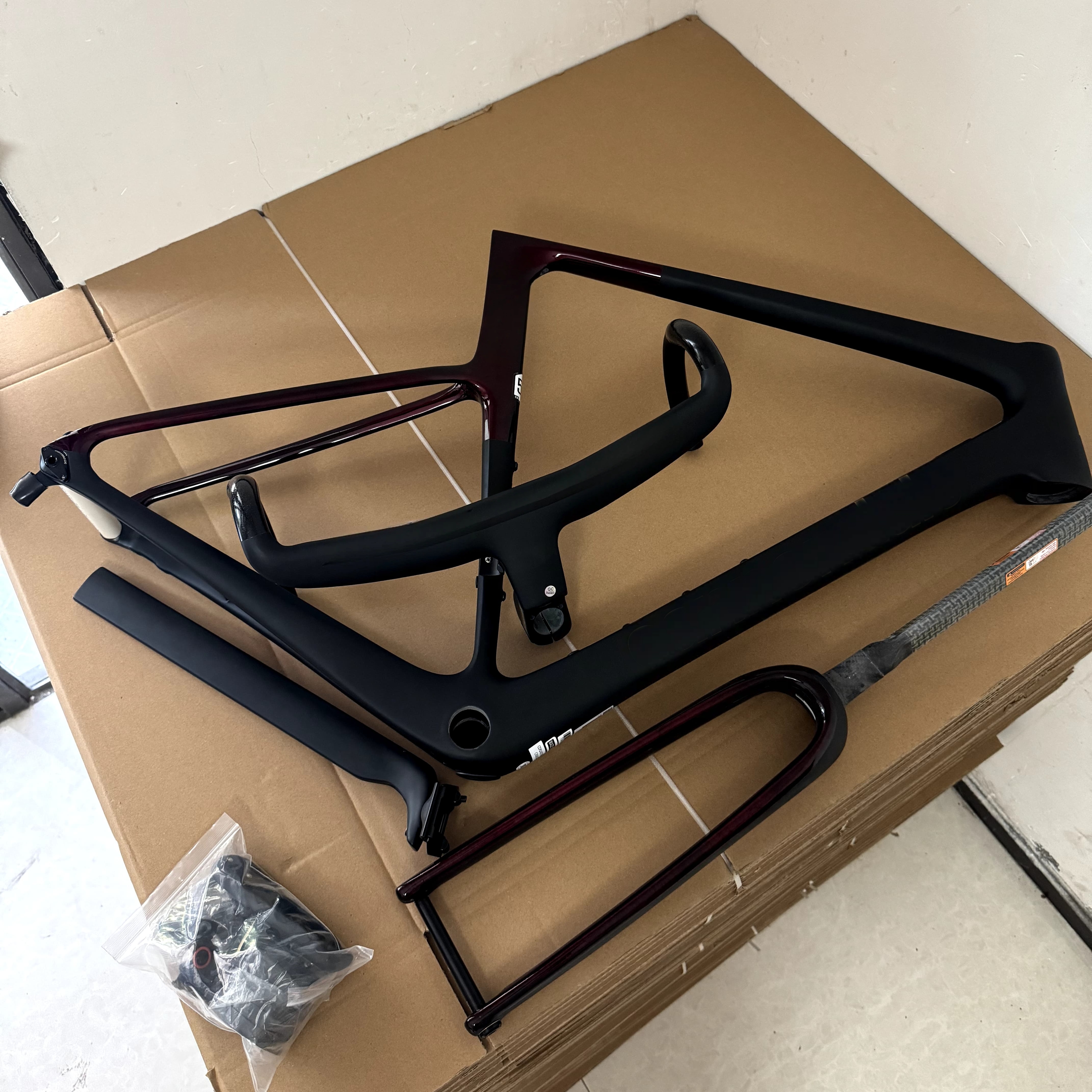 佳能戴尔超六碳纤维公路车架