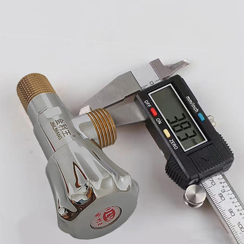 全铜一进二出三角阀冷热水通用