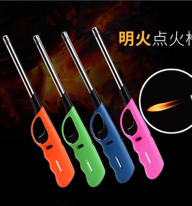 点火枪电子点火器煤气灶天然气厨房燃气加长打火机蜡烛脉冲明火棒