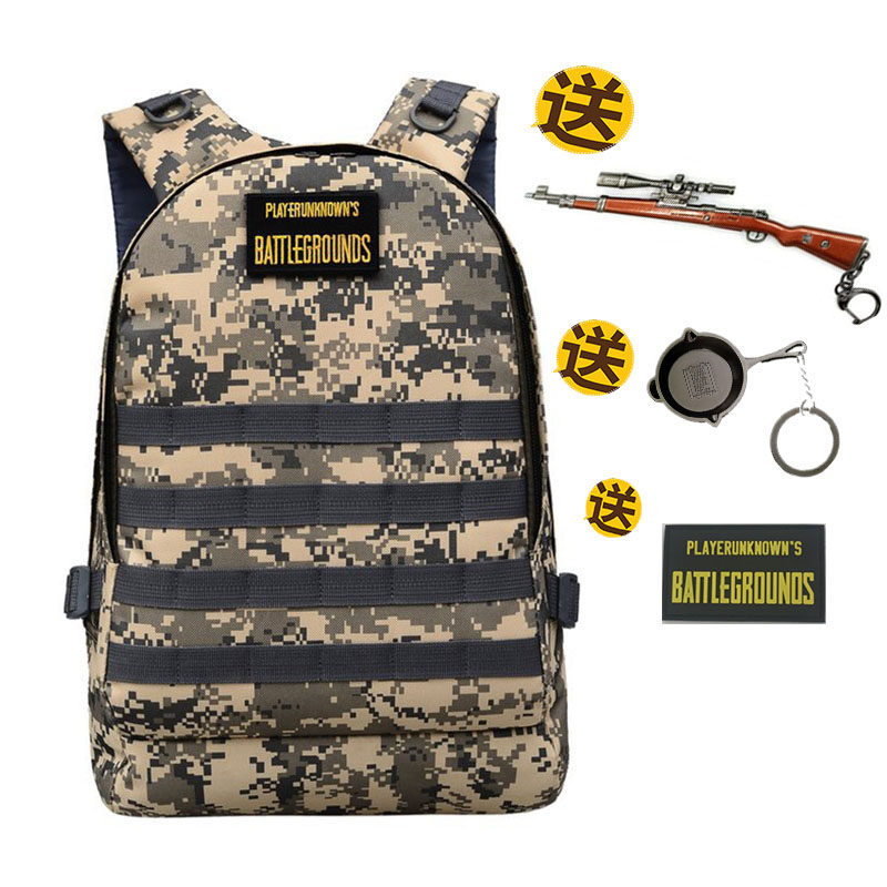 Jedi survival stimulate Battlefield Same item Eat chicken Level three knapsack camouflage Backpack outdoors Travelling bag student schoolbagin the Sports bag/Outdoor package/Fitting , Backpack  category - from Buy2taobao.com to provide professional Taobao agent buy service