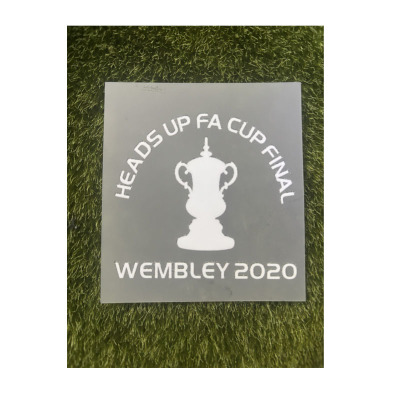 2020阿森纳足总杯对赛FA CUP FINAL Patch印字印号热转印