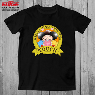 棒球英豪T恤上杉达也和也浅仓南情热物语Touch纯棉原创潮牌体恤