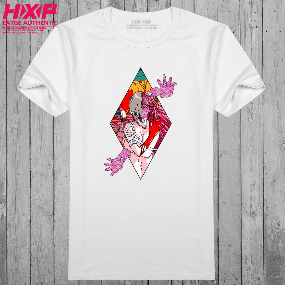 露西t恤经典动漫妖精的旋律elfen lied文化衫纯棉印花潮牌体恤衫