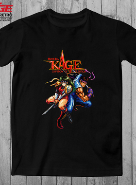 赤影战士T恤FC红白机NES游戏Kage Shadow of the Ninja原创体恤