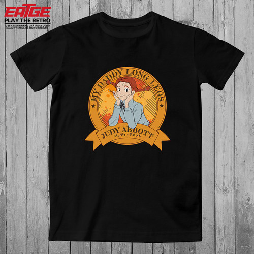 我的长腿叔叔原创纯棉T恤