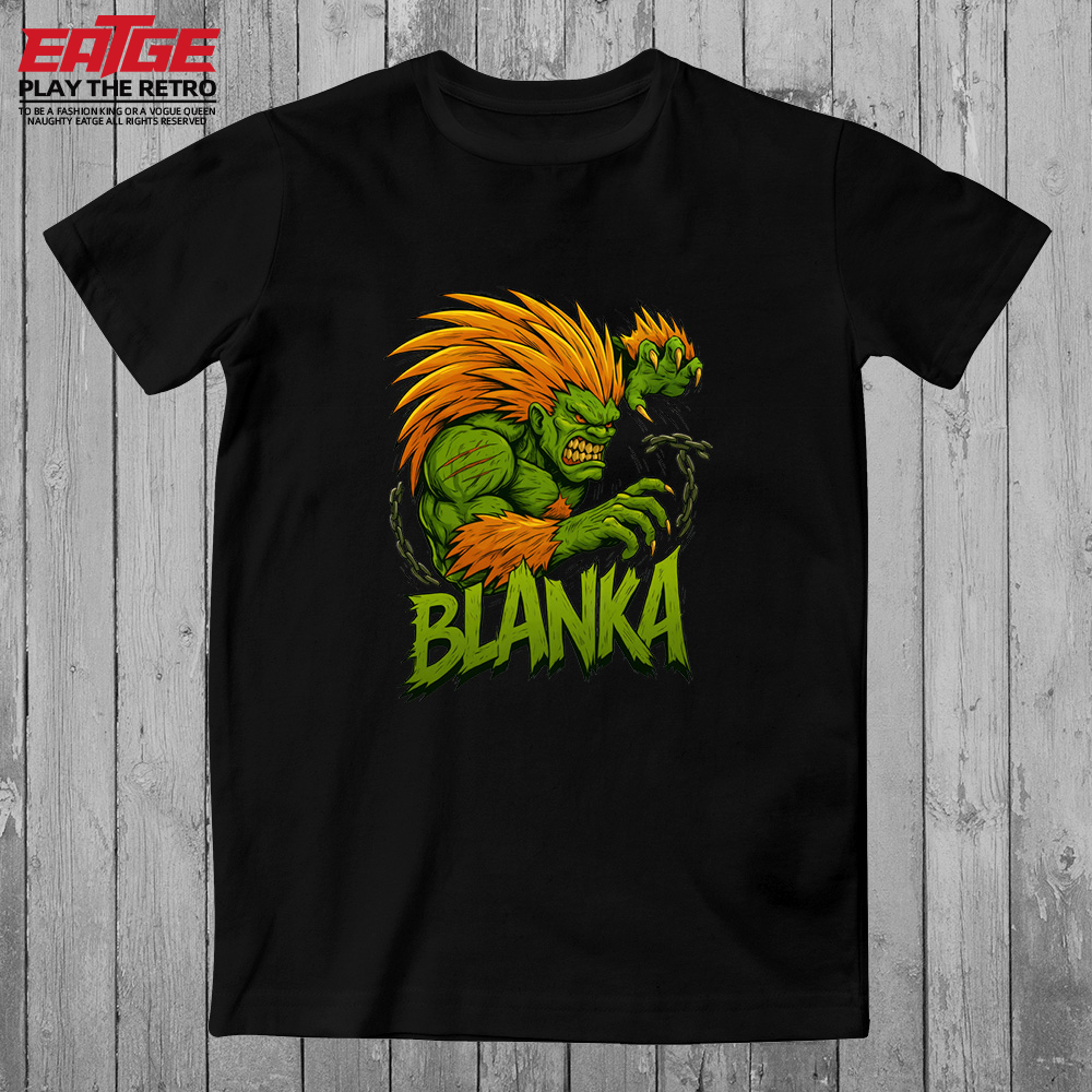 街霸狮王布兰卡电竞T恤