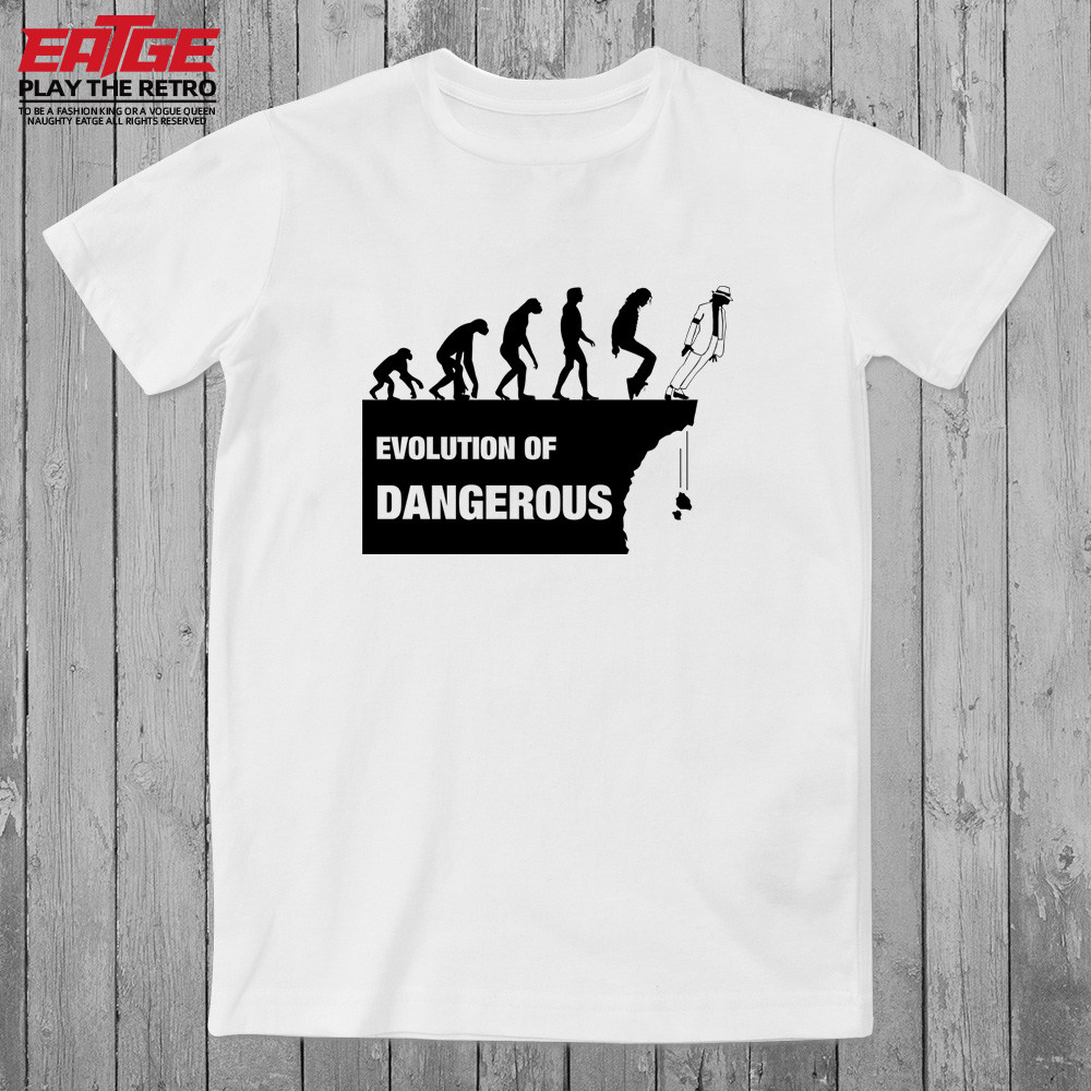 迈克尔杰克逊T恤朋克摇滚Micheal Jackson原创潮牌纯棉大码体恤