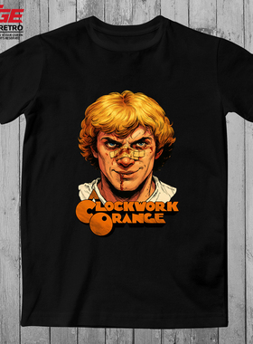 发条橙T恤A Clockwork Orange原创怀旧惊悚科幻电影纯棉潮牌体恤