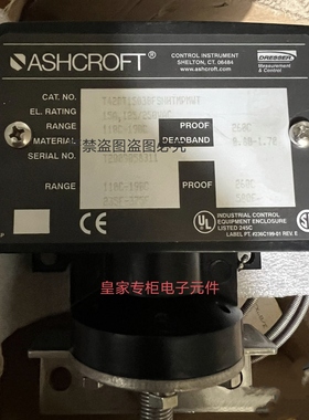 雅斯科Ashcroft压力开关WP420V XFSHJRN