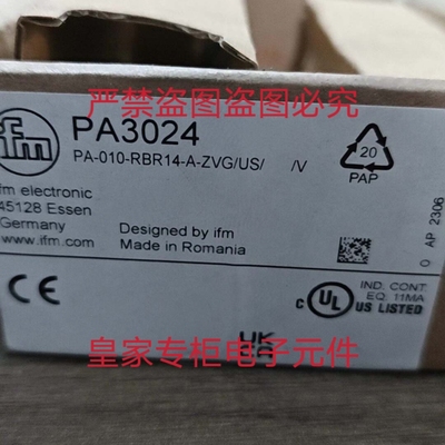 易福门感应器PA3024 PA3060 PA3022 PA3020 PA6229询价3021 3032