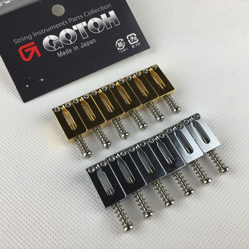 日产 GOTOH 芬达 ST 电吉他 单摇琴桥 琴码 颤音系统弦码琴鞍 S21