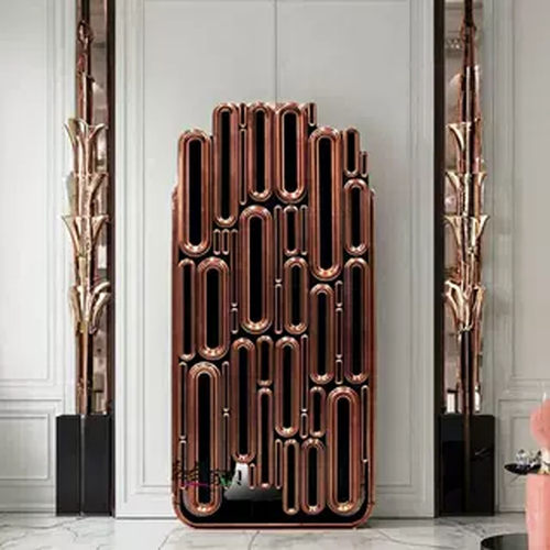 ZYCY轻奢多层储物空间实木酒柜