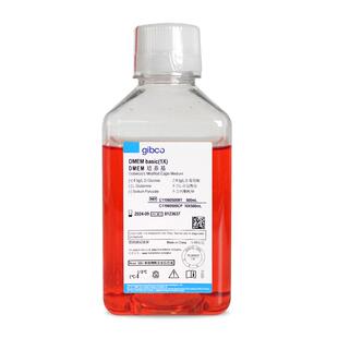 Gibco 无谷氨酰胺 C11960500BT 500ml DMEM高糖