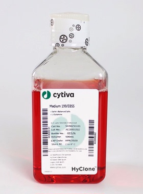 Cytiva  SH30253.01 M199液体培养基 500ml/瓶  HyClone/海克隆