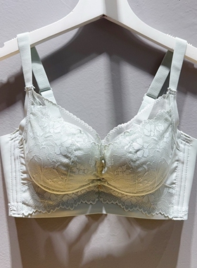 软糯好穿~新款无钢圈性感小胸B中厚拢胸侧收副乳透气调整内衣972