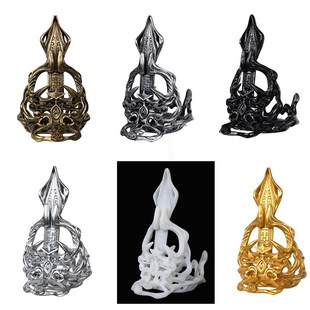 古风盘发高马尾发束树脂头冠汉服影视剧仙侠古装COS男神头饰头冠