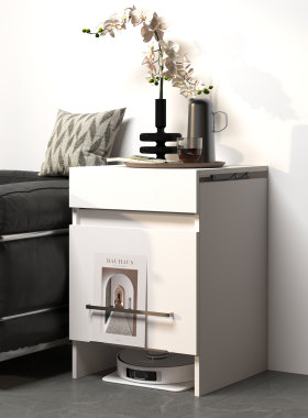 带储物扫地机器人基站上方置物架适配小米M30科沃斯X1石头P20追觅