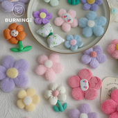 贝影 2025年可爱ins风布艺花朵材料组合手工diy节日礼物装 饰配件