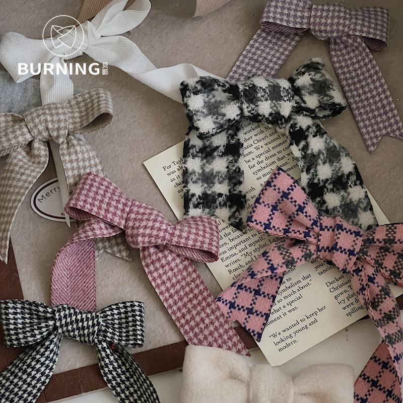 贝影加厚织带蝴蝶结圣诞树装饰