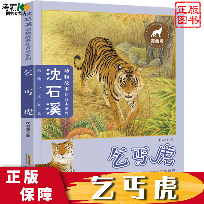 乞丐虎 虎女蒲公英 动物故事注音本系列 动物小说大王沈石溪美绘版