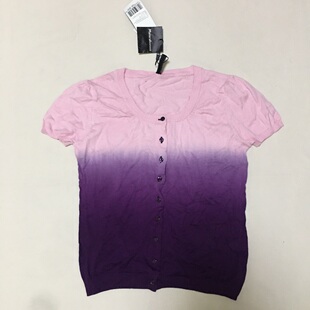 源159 春秋夏季 小码 针织开衫 小外搭 短袖 短款 百分百纯棉 薄款