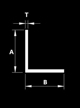 角铝等边不等边直角L型10x15x20x25x30x35x38x40x45x50x60x70x80