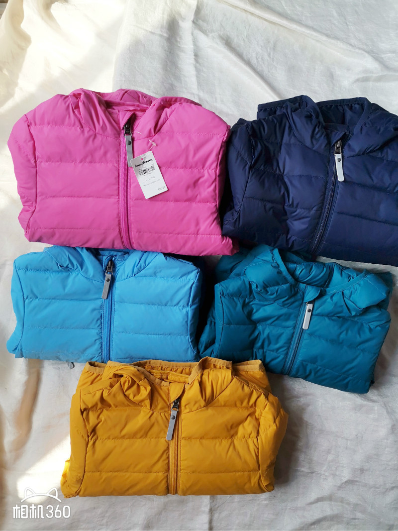 HANNA多女童羽绒服薄款