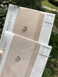 日本购 JILL STUART 脚踝树叶水晶修饰超薄高透明玻璃连裤丝袜