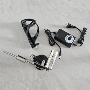 3.9厘米行程迷你款伸缩电机往复运动机械配加强型电动飞机杯支架