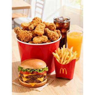 淘宝闪购美食外卖快优餐饿么德餐瞭肯基汉堡领红点包提货大额惠券