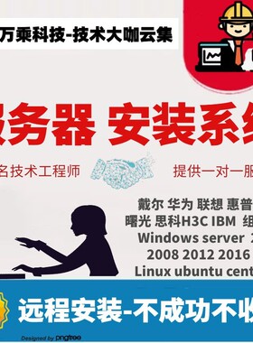 远程服务器系统重装戴尔浪潮