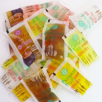 老式冰袋饮料儿时记忆8090后回忆童年小零食汽水饮料袋装饮品90g